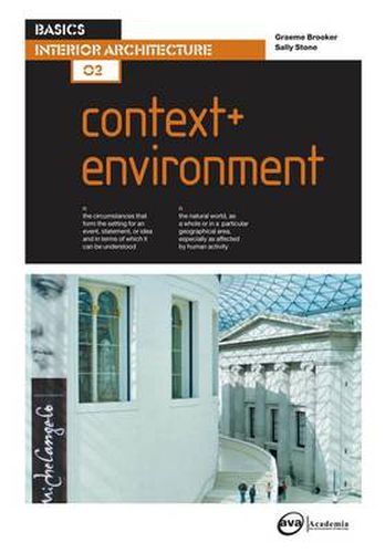 Cover image for Basics Interior Architecture 02: Context & Environment
