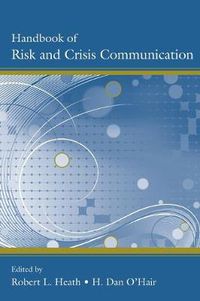 Cover image for Handbook of Risk and Crisis Communication