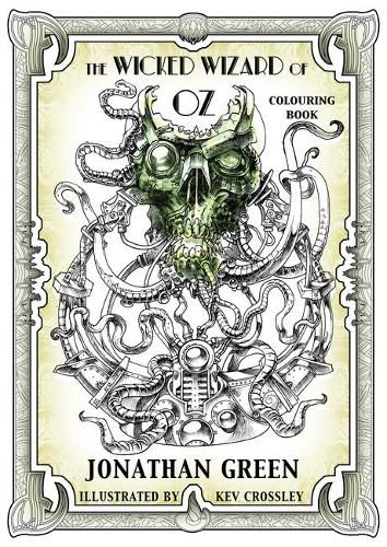Cover image for The Wicked Wizard of Oz Colouring Book