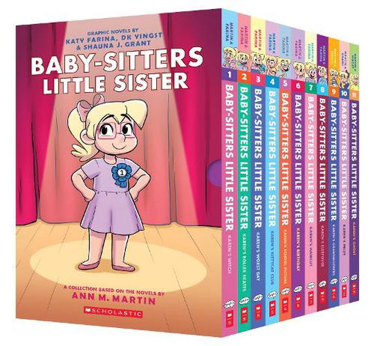 Cover image for Baby-Sitters Little Sister Graphic Novel 11-Book Boxed Set