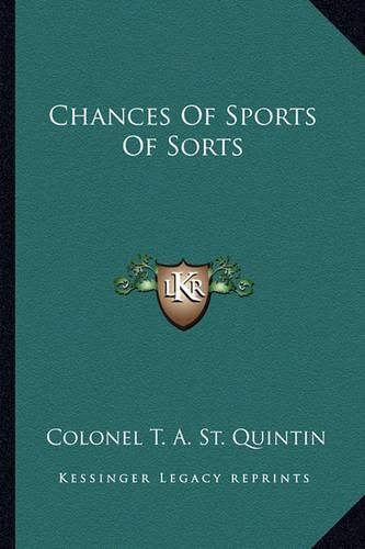 Cover image for Chances of Sports of Sorts