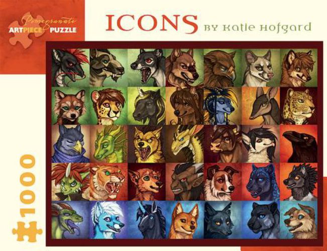Cover image for Icons Jigsaw Puzzle (1000 pieces)