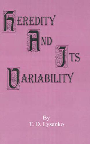 Cover image for Heredity and Its Variability