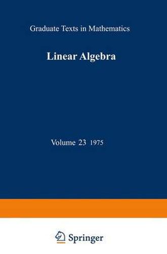 Cover image for Linear Algebra