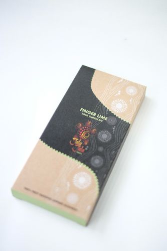 Cover image for Finger Lime Dark Chocolate 100gm