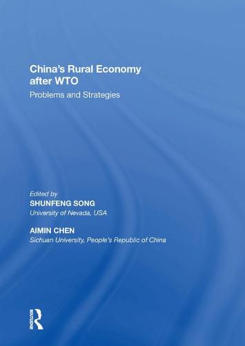 Cover image for China's Rural Economy after WTO: Problems and Strategies