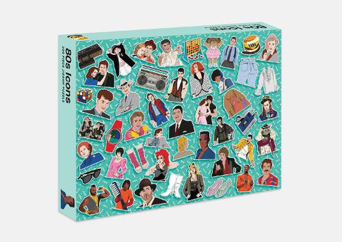 80s Icons Jigsaw Puzzle (500 pieces)
