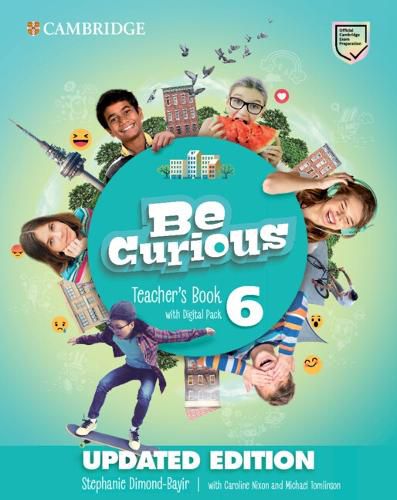 Cover image for Be Curious Level 6 Teacher's Book with Digital Pack Updated