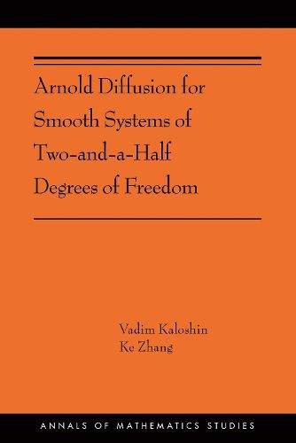 Arnold Diffusion for Smooth Systems of Two and a Half Degrees of Freedom: (AMS-208)