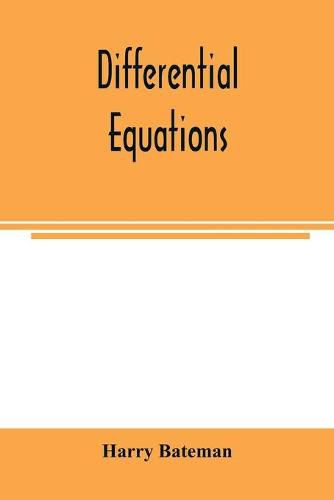 Cover image for Differential equations