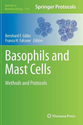 Cover image for Basophils and Mast Cells: Methods and Protocols