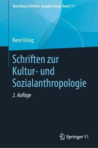 Cover image for Schriften Zur Kultur- Und Sozialanthropologie