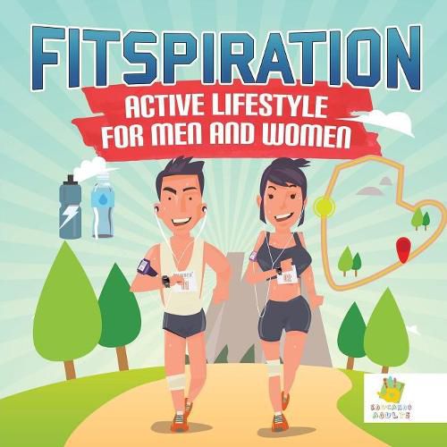 Cover image for FitSpiration: Active Lifestyle for Men and Women Coloring Book Inspirational