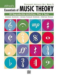 Cover image for Essentials of Music Theory: Teacher'S Kit, Book 3