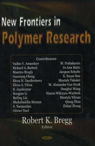 Cover image for New Frontiers in Polymer Research