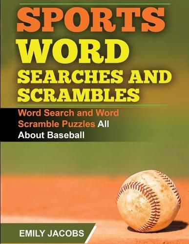 Cover image for Sports Word Searches and Scrambles - Baseball