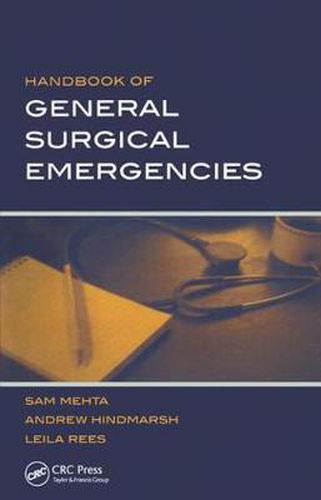 Cover image for Handbook of General Surgical Emergencies