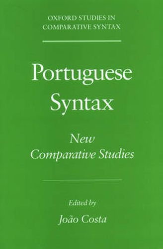 Cover image for Portuguese Syntax: New Comparative Studies