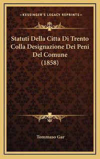 Cover image for Statuti Della Citta Di Trento Colla Designazione Dei Peni del Comune (1858)