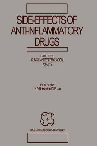 Cover image for Side-Effects of Anti-Inflammatory Drugs: Part One Clinical and Epidemiological Aspects