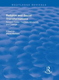 Cover image for Religion and Social Transformations: Volume 2