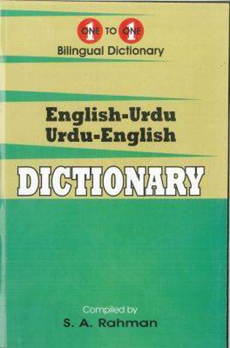 Cover image for One-to-one dictionary: English-Urdu & Urdu-English dictionary