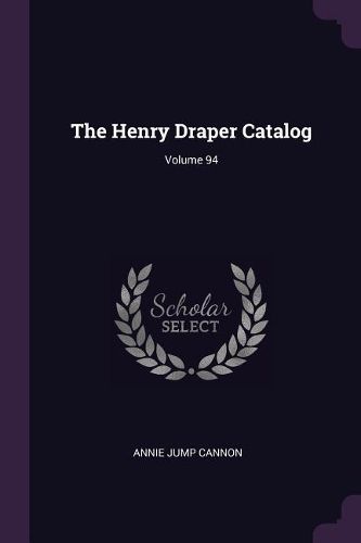 Cover image for The Henry Draper Catalog; Volume 94