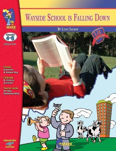 Cover image for Wayside School is Falling Down, by Louis Sachar Novel Study Grades 4-6