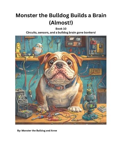 Cover image for Book 10 - Monster the Bulldog Builds a Brain (Almost!)
