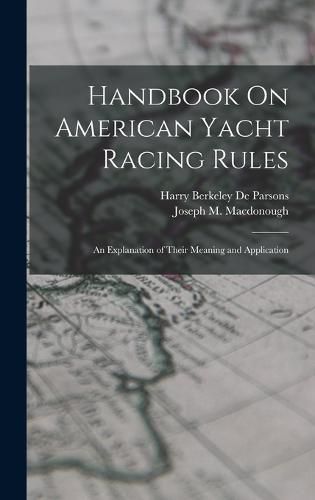 Handbook On American Yacht Racing Rules