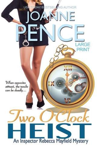 Cover image for Two O'Clock Heist [Large Print]: An Inspector Rebecca Mayfield Mystery