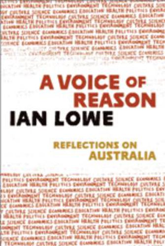 Cover image for A Voice of Reason: Reflections on Australia