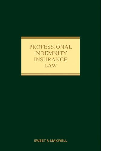 Cover image for Professional Indemnity Insurance Law