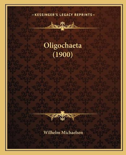 Cover image for Oligochaeta (1900)