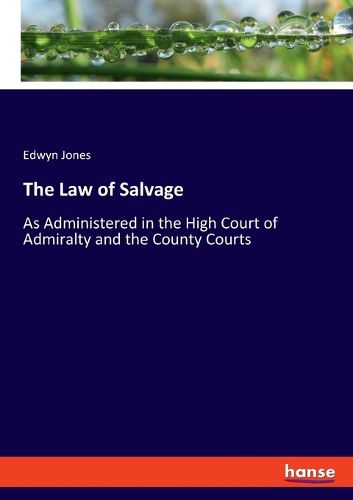 Cover image for The Law of Salvage