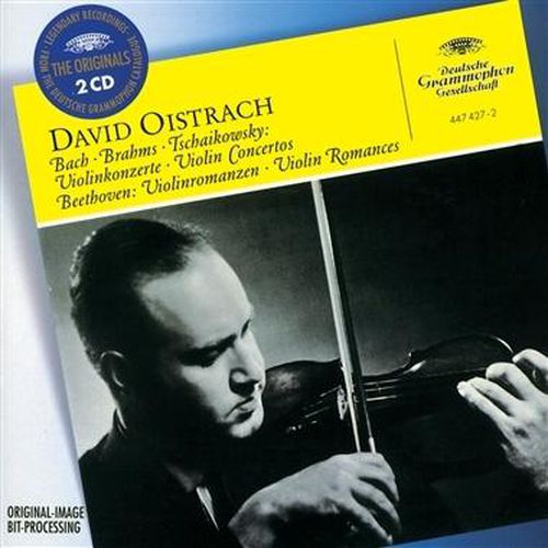 Cover image for Bach Brahms Tchaikovsky Violin Concertos
