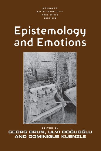 Cover image for Epistemology and Emotions