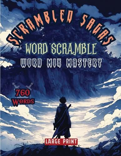 Cover image for Scrambled Sagas Word Scramble