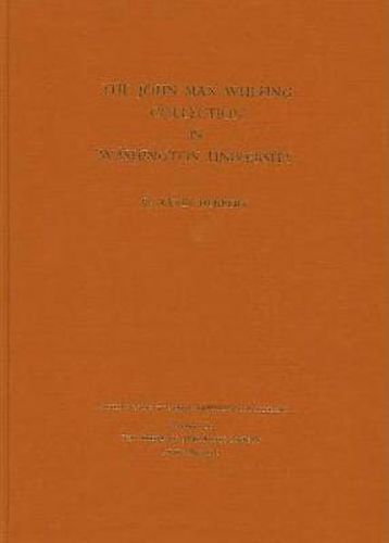 Cover image for The John Max Wulfing Collection in Washington University