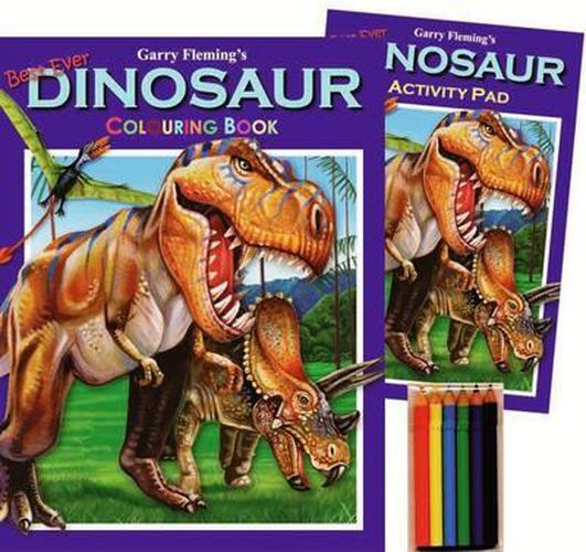 Garry Fleming's Dinosaurs Activity Pack