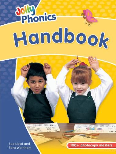 Cover image for Jolly Phonics Handbook: in Precursive Letters (British English edition)