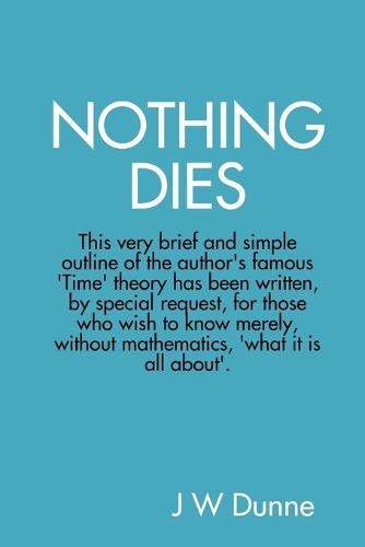 Cover image for Nothing Dies