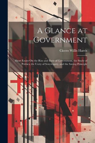 Cover image for A Glance at Government