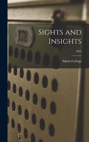 Cover image for Sights and Insights; 1961