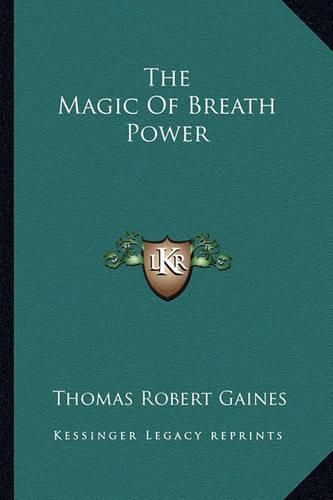 Cover image for The Magic of Breath Power