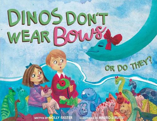 Cover image for Dinos Don't Wear Bows