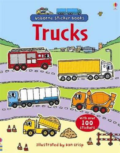 Cover image for First Sticker Book Trucks