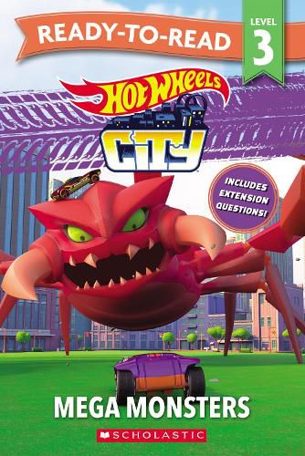 Cover image for Hot Wheels: Mega Monsters - Ready-to-Read Level 3 (Mattel)