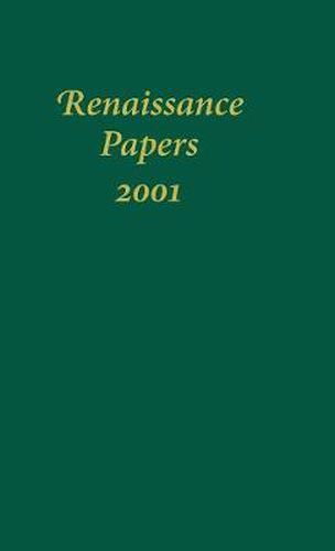 Cover image for Renaissance Papers 2001