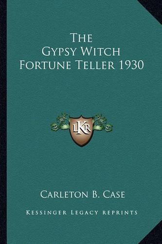 Cover image for The Gypsy Witch Fortune Teller 1930